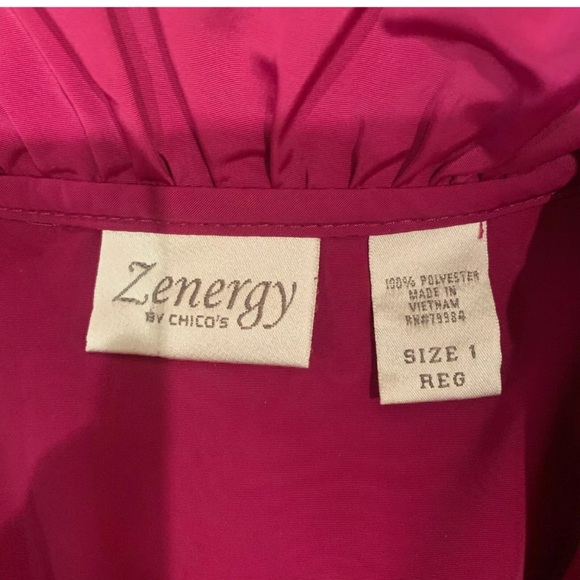 CHICOS Zenergy Button Up Lightweight Jacket - Picture 5 of 5